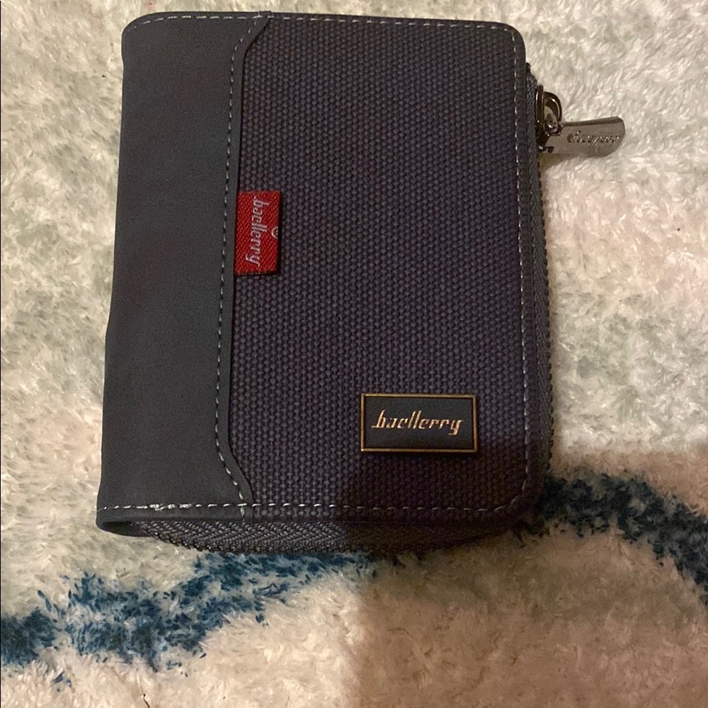 Navy wallet